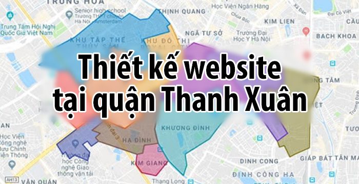 Thiết kế website tại Thanh Xuân
