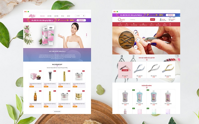 xây dựng website spa