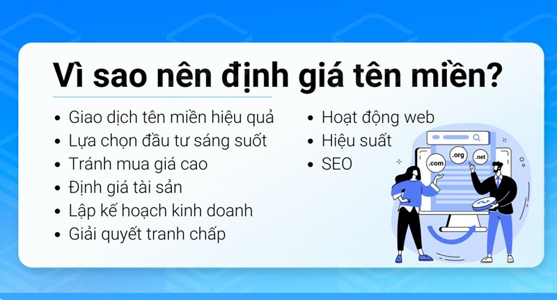 tại sao cần định giá tên miền