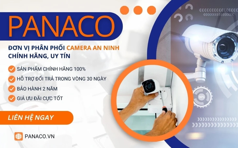 Đại lý phân phối camera an ninh chính hãng PANACO