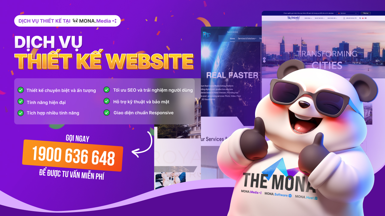 Công ty thiết kế website Nha Trang tại MONA Media