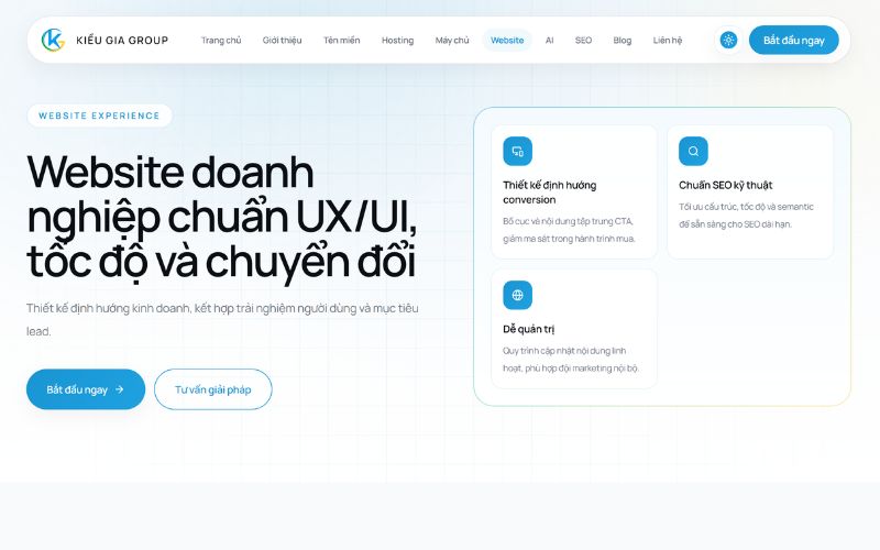 Kiều Gia Web