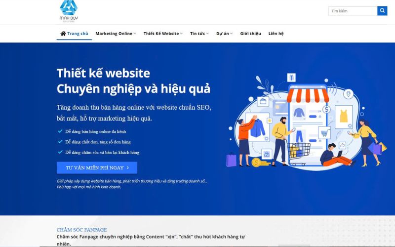 Công ty thiết kế website Nha Trang từ Minh Duy Solutions