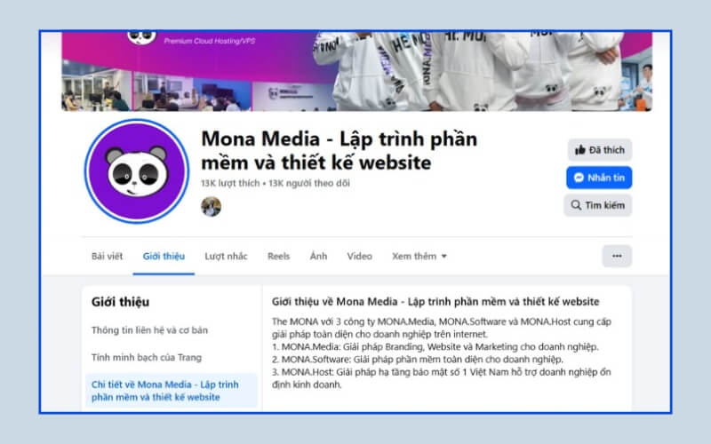 Tối ưu mục About