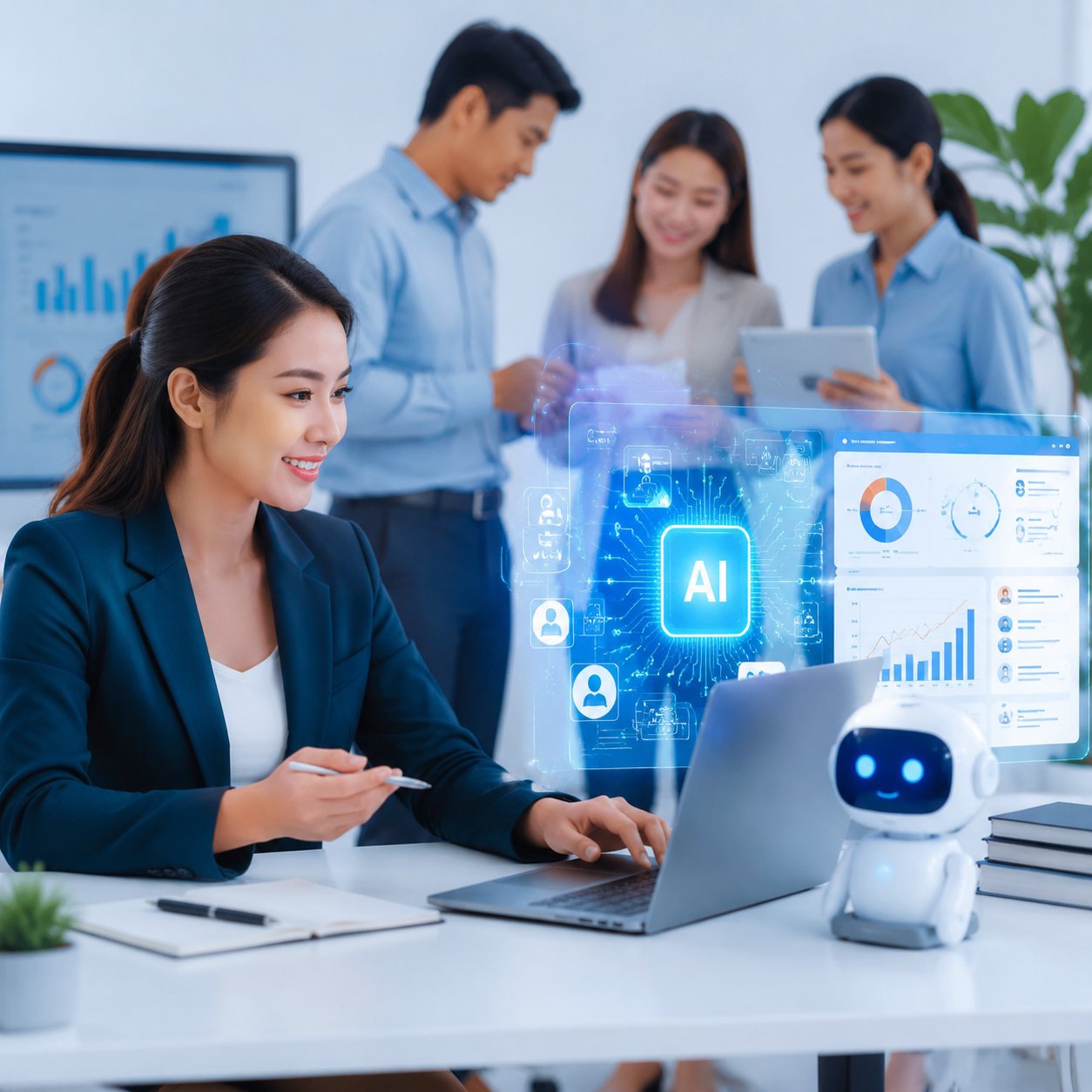 Công ty ứng dụng AI: tiết kiệm tuyển sinh, tăng học viên