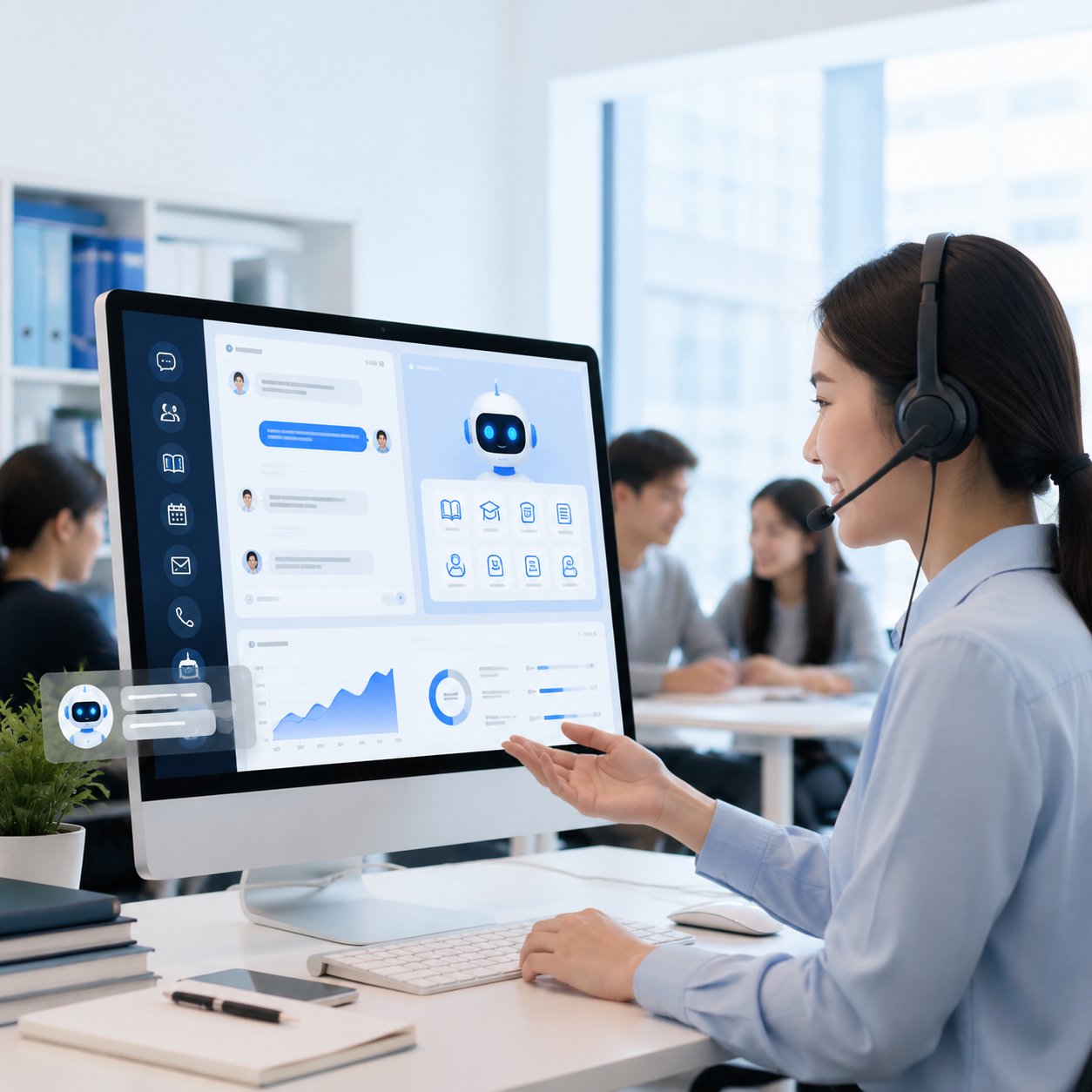 Ứng dụng AI cho chăm sóc khách hàng trong trung tâm đào tạo Ứng dụng AI cho chăm sóc khách hàng trong trung tâm đào tạo
